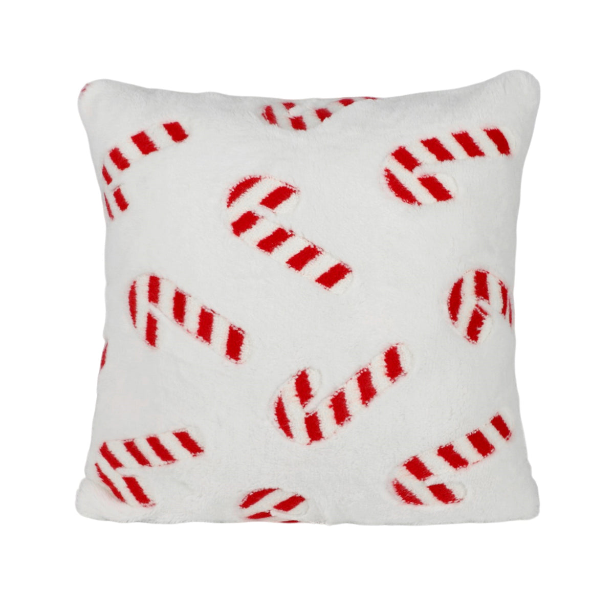 Candy Cane Throw Pillow