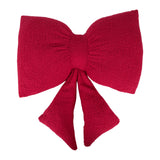 Boucle Bow Shaped Throw Pillow