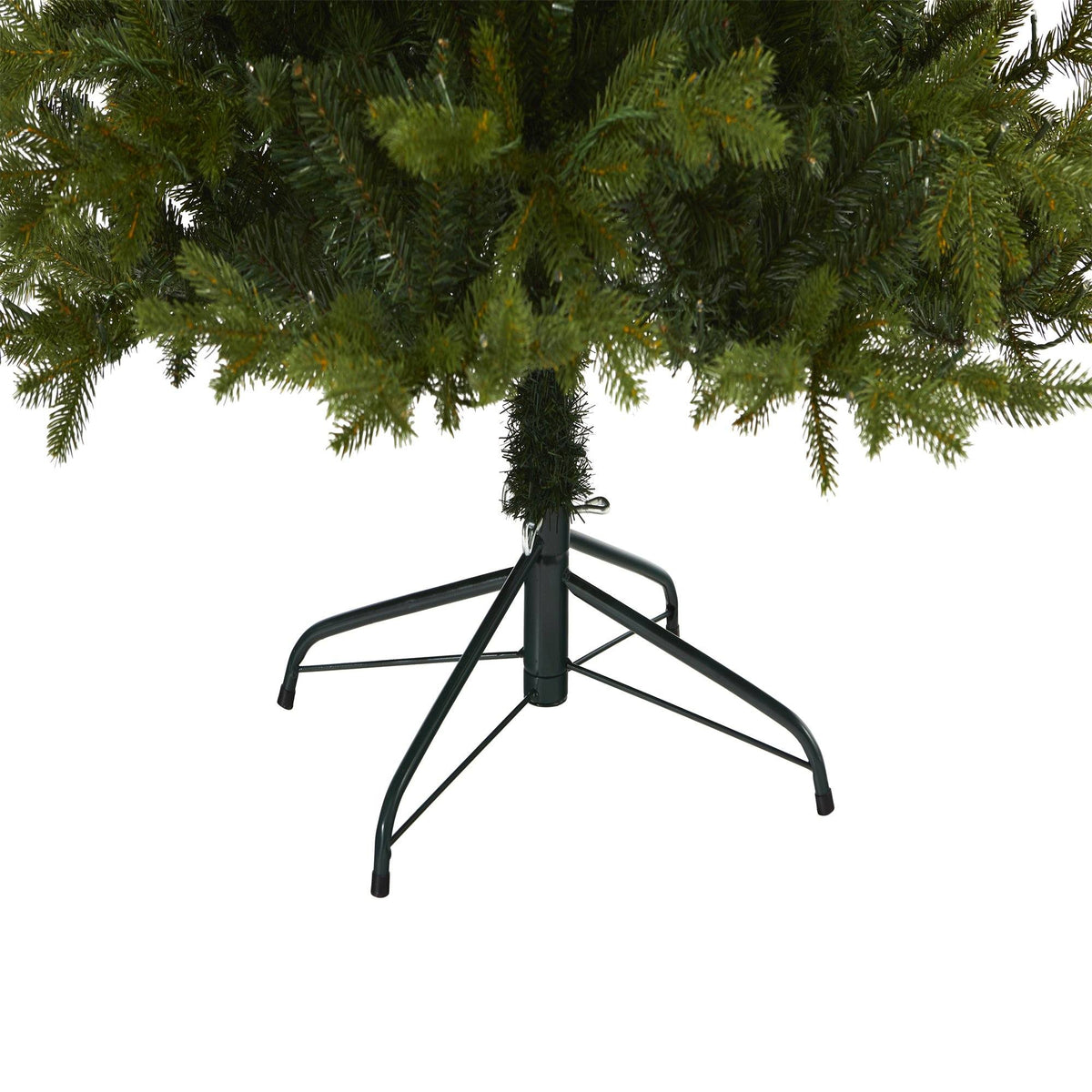 7' Belgium Fir “Natural Look” Artificial Christmas Tree with 500 Clear LED Lights