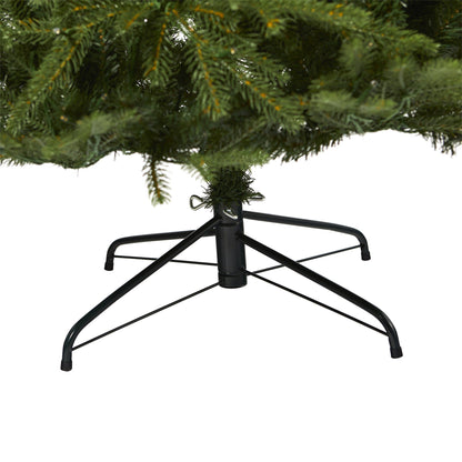 7' Vancouver Fir “Natural Look” Artificial Christmas Tree with 500 Clear LED Lights and 2542 Bendable Branches
