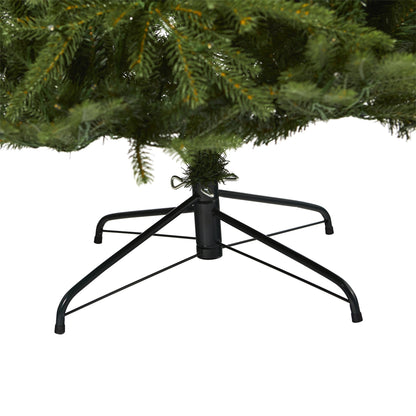 8' Vancouver Fir “Natural Look” Artificial Christmas Tree with 700 Clear LED Lights and 3470 Bendable Branches