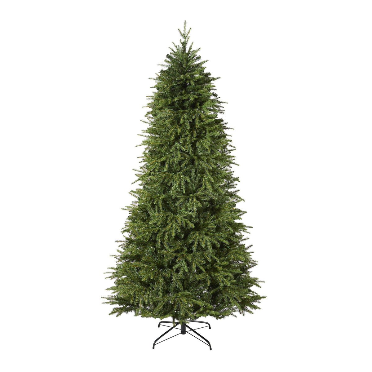 8' Vancouver Fir “Natural Look” Artificial Christmas Tree with 700 Clear LED Lights and 3470 Bendable Branches