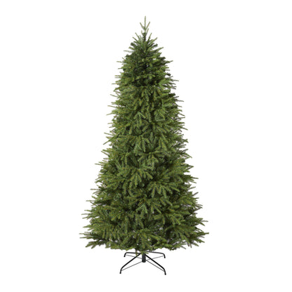 8' Vancouver Fir “Natural Look” Artificial Christmas Tree with 700 Clear LED Lights and 3470 Bendable Branches